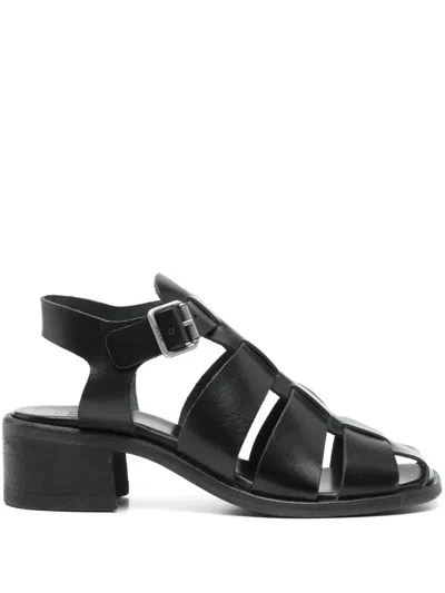 Moma 50mm Gioia Sandals In Black