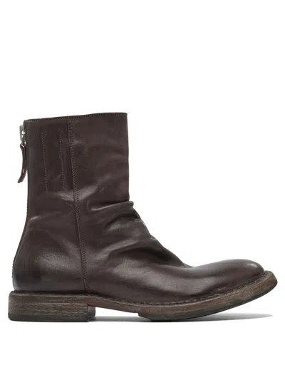 Moma Ankle Boots In Brown