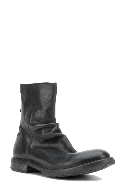 MOMA BLACK LEATHER BOOTS
