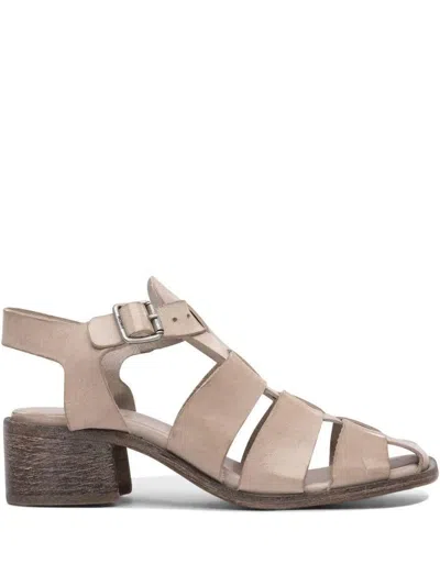 Moma Block-heel Sandals In Neutral
