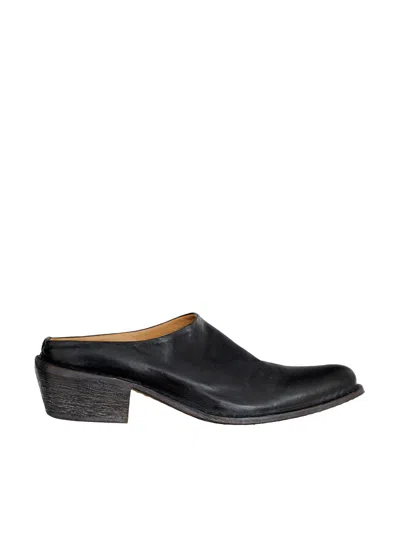 Moma Dallas Pepe Sabot In Black