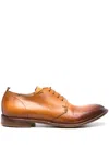 Moma Lace-up Leather Derby Shoes In Brown