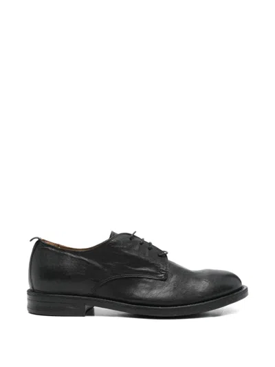 Moma Lace-up Derby Shoes In Black