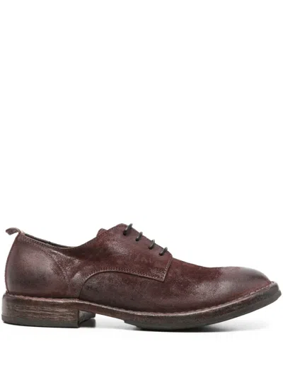 Moma Lace-up Shoes In Burgundy