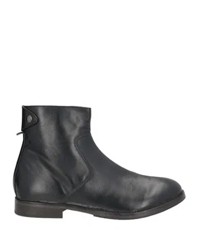 Moma Man Ankle Boots Black Size 10 Calfskin