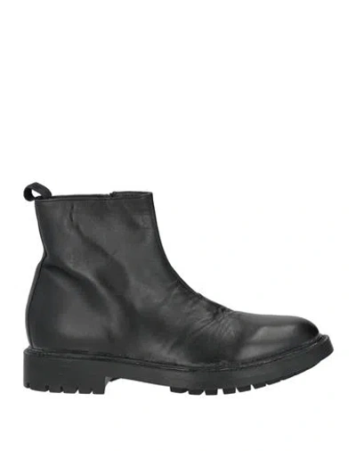 Moma Man Ankle Boots Black Size 10 Leather
