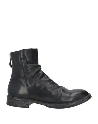 Moma Man Ankle Boots Black Size 10 Soft Leather