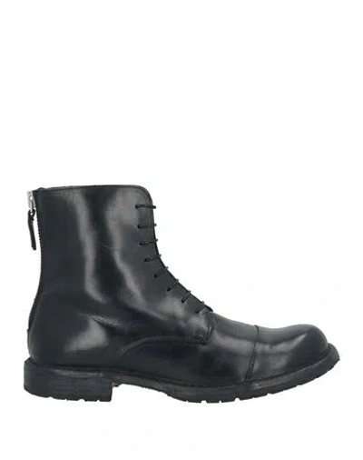 Moma Man Ankle Boots Black Size 10.5 Leather