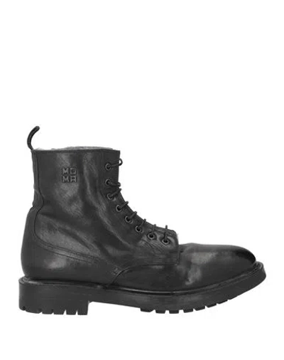 Moma Man Ankle Boots Black Size 11 Leather