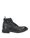Moma Man Ankle Boots Black Size 6 Leather In Black