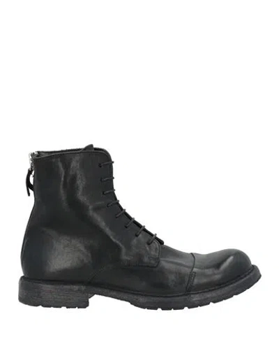 Moma Man Ankle Boots Black Size 7 Leather