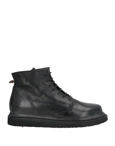 Moma Man Ankle Boots Black Size 8 Leather