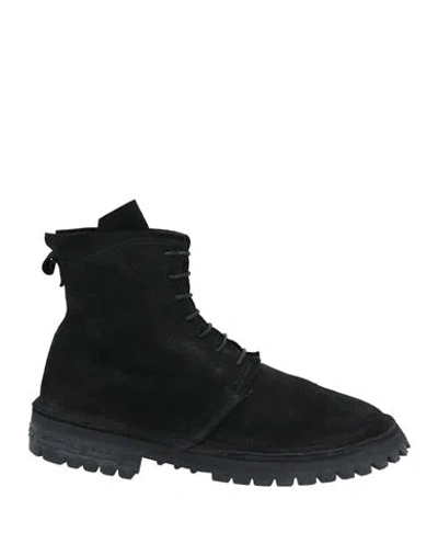 Moma Man Ankle Boots Black Size 8 Leather In Black