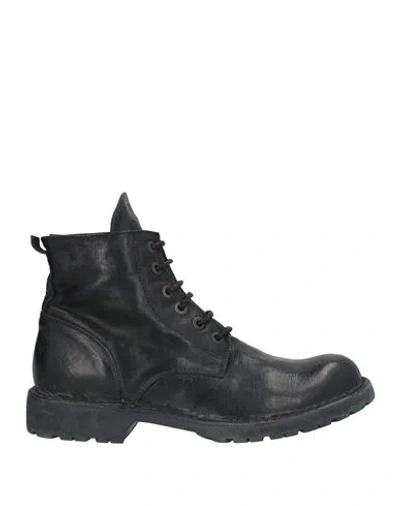 Moma Man Ankle Boots Black Size 8.5 Leather