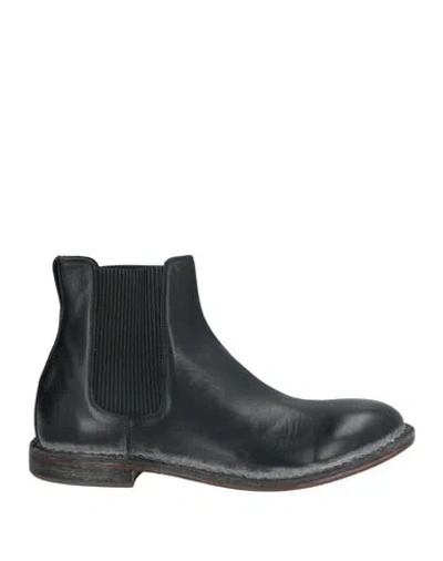 Moma Man Ankle Boots Black Size 9 Calfskin
