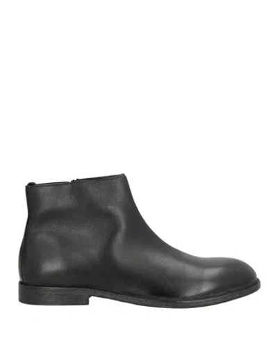 Moma Man Ankle Boots Black Size 9 Calfskin
