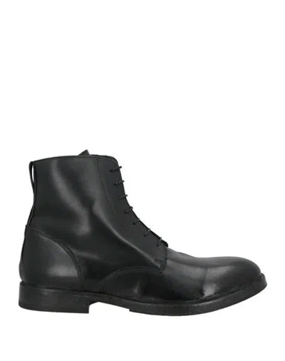 Moma Man Ankle Boots Black Size 9 Calfskin