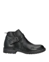 Moma Man Ankle Boots Black Size 9 Calfskin In Black