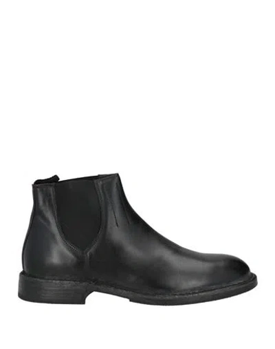 Moma Man Ankle Boots Black Size 9 Calfskin