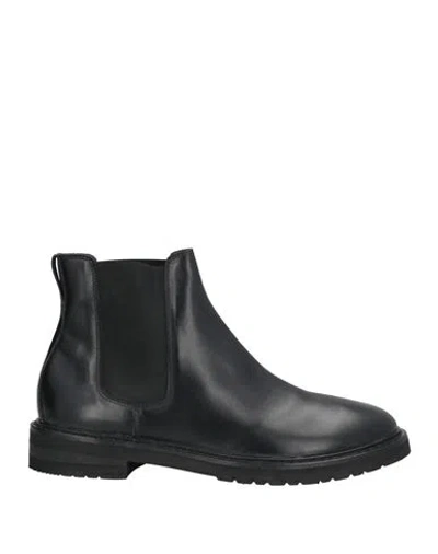 Moma Man Ankle Boots Black Size 9 Calfskin