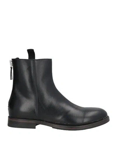 Moma Man Ankle Boots Black Size 9 Calfskin