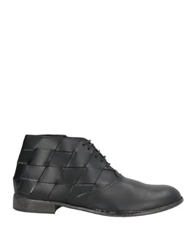 Moma Man Ankle Boots Black Size 9 Calfskin