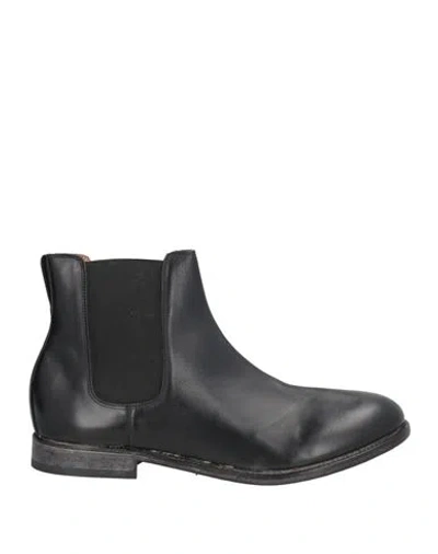 Moma Man Ankle Boots Black Size 9 Calfskin