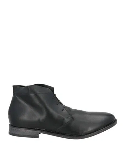 Moma Man Ankle Boots Black Size 9 Calfskin