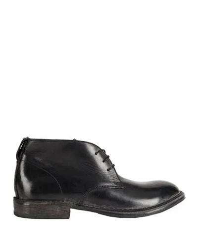 Moma Man Ankle Boots Black Size 9 Calfskin