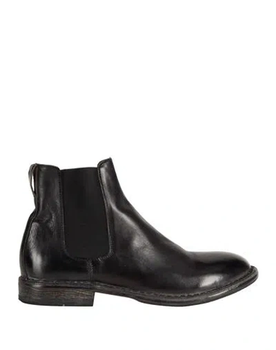 Moma Man Ankle Boots Black Size 9 Calfskin