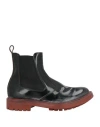 Moma Man Ankle Boots Black Size 9 Leather