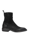 Moma Man Ankle Boots Black Size 9 Leather