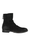 Moma Man Ankle Boots Black Size 9 Leather