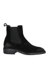 Moma Man Ankle Boots Black Size 9 Leather