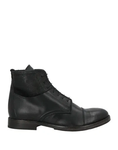 Moma Man Ankle Boots Black Size 9 Leather