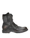 Moma Man Ankle Boots Black Size 9 Leather In Black