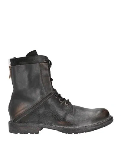 Moma Man Ankle Boots Black Size 9 Leather