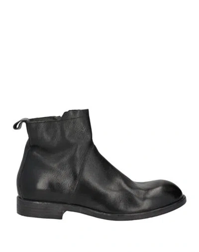Moma Man Ankle Boots Black Size 9 Leather