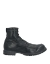 Moma Man Ankle Boots Black Size 9 Shearling