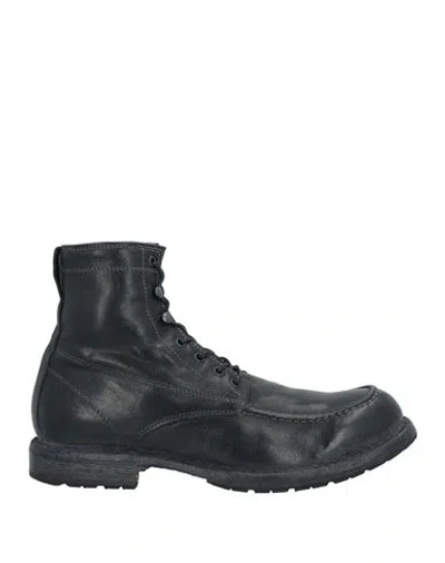 Moma Man Ankle Boots Black Size 9 Shearling