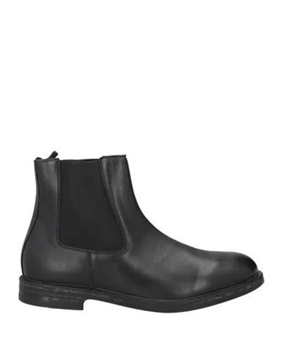 Moma Man Ankle Boots Black Size 9.5 Calfskin