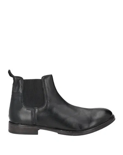 Moma Man Ankle Boots Black Size 9.5 Calfskin