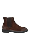 Moma Man Ankle Boots Brown Size 9 Leather