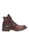 Moma Man Ankle Boots Chocolate Brown Size 13 Leather