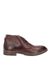 Moma Man Ankle Boots Dark Brown Size 8 Calfskin