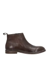 Moma Man Ankle Boots Dark Brown Size 9 Calfskin