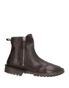 Moma Man Ankle Boots Dark Brown Size 9 Calfskin