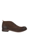 Moma Man Ankle Boots Dark Brown Size 9 Leather