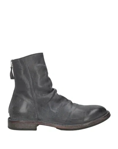 Moma Man Ankle Boots Grey Size 9 Leather