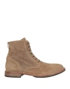 Moma Man Ankle Boots Sand Size 7 Leather In Brown